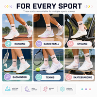 Chaussettes de basketball pour hommes personnalisées avec logo OEM, chaussettes de sport respirantes pour la course et l'entraînement, chaussettes de basketball mi-mollet