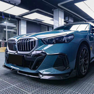 Labbro Anteriore in Fibra di Carbonio Stile MP per BMW <span class=keywords><strong>Serie</strong></span> 5 G60 G68, Labbro Paraurti Anteriore 2024+ - Product Image 2