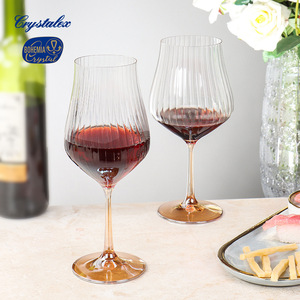 Crystalex Bohemia Crystal Tulip Stemmed Glass 401-500ml Lead-Free Crystal Wine Glass For Home Party Use - Product Image 5