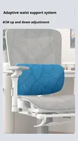 Chaise de jeu réglable avec support lombaire, design ergonomique, structure en acier, style minimaliste moderne pour salon, cuisine, bureau à domicile
