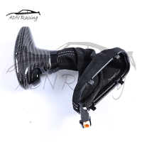 Passend für Dodge Durango Charger Challenger Schwarzer Glänzender Carbon-Schalthebel mit Manschette 2015-2024