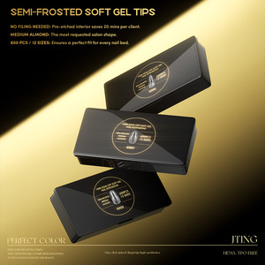 JTING Newest Gel X <b>Nail</b> OEM Wholesale Free Design Gel Polish Dehydrator Primer Glue Top Coat with <b>Nail</b> File Soft Gel Tips Box - Product Image 2
