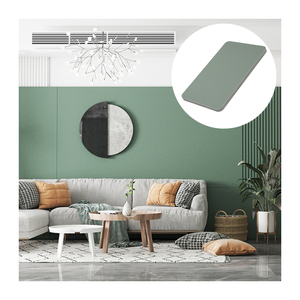 Thân thiện với môi tùy chỉnh màu duy nhất Gỗ Veneer tấm Tường chống cháy không thấm nước nội thất khuôn Composite làm từ nhựa WPC - Product Image 1