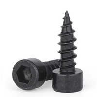 Vis taraudeuses à tête hexagonale en acier au carbone, classe 4.8, 8.8, A325 Gal, oxyde noir, 9200
