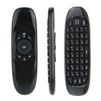 Clavier de télévision intelligente sans fil multilingue rétroéclairé directement en usine OEM Mini clavier télécommandé rétroéclairé en 7 couleurs