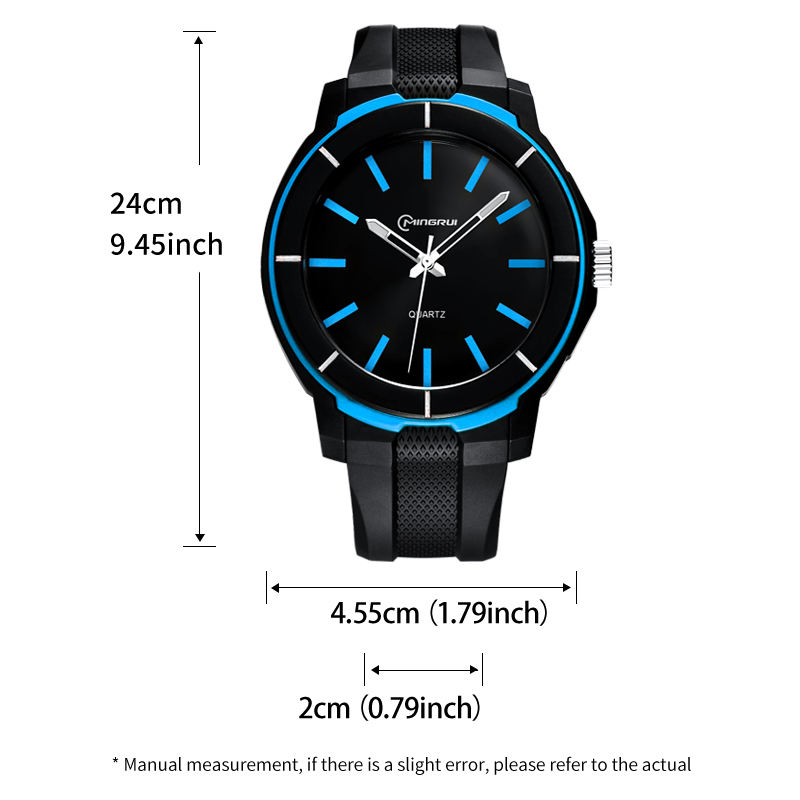 Oem Watch Factory Price MINGRUI 8835G Luxury Men Watches 3ATM Waterproof  Quartz Watch for Men