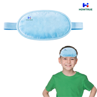 OEM ODM HC-LR160 Pack de gel rafraîchissant réutilisable pour enfants et adolescents - Soulagement de la fièvre, confort en peluche double face, 150 grammes, 18x10 cm