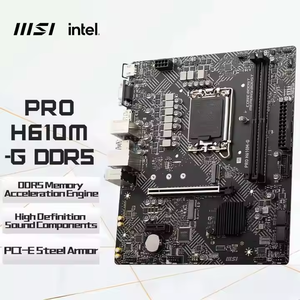 لوحة أم للكمبيوتر المكتبي MSI PRO H610M-E DDR4 تدعم معالجات إنتل LGA1700 مثل 12400F/12490F/13400F مع فتحة <span class=keywords><strong>M</strong></span>.<span class=keywords><strong>2</strong></span> - Product Image 4