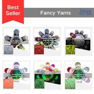 Hilo medio reflectante de algodón de leche acrílico de Navidad <span class=keywords><strong>para</strong></span> tiendas de hilo bufanda sombrero ropa de niños costura reflectante de seguridad - Product Image 5