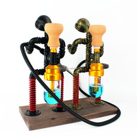 Nouvelle chicha de style dominant Huukah Astronaut Hookah LED Shisha