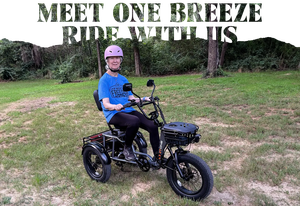 Lagerbestand Großhandel Klappbares Elektro-Dreirad 4,0 Zoll Fatbike 3-Rad Elektro-Lastenfahrrad Fatbike-Trike für Erwachsene - Product Image 5