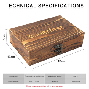 Boîte d'emballage en bois de pin de haute qualité avec accessoires pour vin, coffret cadeau vert pour une bouteille, cadeau pour mariage - Product Image 4