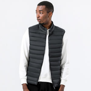 Men's Casual Waterproof Sleeveless Golf Bodywarmer Quilted Vest Softshell Padding Warm Filling Outer Wear <strong>Waistcoat</strong> - Product Image 2