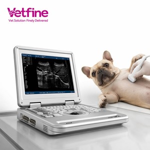 Escáner Veterinario Portátil de Ultrasonido en Blanco y Negro de Alta Resolución con Conectores de Sonda Dual y Batería Integrada para Animales de Granja - Product Image 1