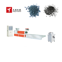 Máquina granuladora de granulación de PET TIANYUE, línea de peletización de película PE, máquina de reciclaje a la venta, poliestireno PP, LLDPE, PA, PPR