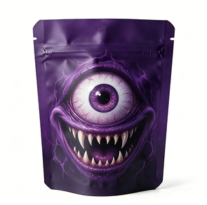 Sac de conservation alimentaire personnalisable en PE mat, imprimé en gravure, avec fermeture éclair, résistant à la chaleur, recyclable, haute qualité, ODM OEM - Product Image 3