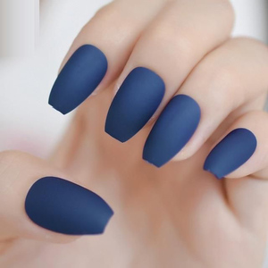 Poudre à tremper pour <span class=keywords><strong>ongles</strong></span> en acrylique sur faux <span class=keywords><strong>ongles</strong></span>, galaxie <span class=keywords><strong>bleu</strong></span> <span class=keywords><strong>marine</strong></span> brillant, étiquette privée, <span class=keywords><strong>ongles</strong></span> artificiels à presser - Product Image 6