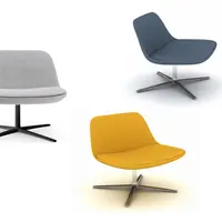 W & R Modern İtalyan tarzı oturma odası mobilya şezlong döner sandalyeler