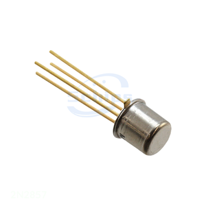 Transistors 2N2857 TO-206AF, TO-72-4 Metal Can Components Electronic Manufacturer Channel - Product Image 1
