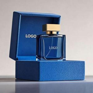 Customizable Logo Clear Glass Perfume <b>Bottle</b> 30ml 50ml 100ml <b>Empty</b> with Black Square Cap - Product Image 3