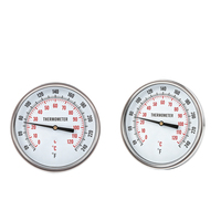 High Quality Factory Sales OEM Stainless Steel Easy Reading Industrial Bimetal Temperature Gauge IP65 Rated Anti-Burn Protection