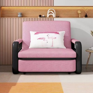 Canapé-<span class=keywords><strong>lit</strong></span> <span class=keywords><strong>double</strong></span> respirant en tissu, pliable et <span class=keywords><strong>escamotable</strong></span>, facile à installer pour salon d'appartement – Offre Spéciale - Product Image 2