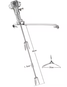 Máquina mezcladora de dispersión de velocidad <span class=keywords><strong>Variable</strong></span> de pintura metálica de 50-100L 2.2KW Dispersor de alta velocidad Dispersor de tinta de impresión Dispersor de mezcla - Product Image 3