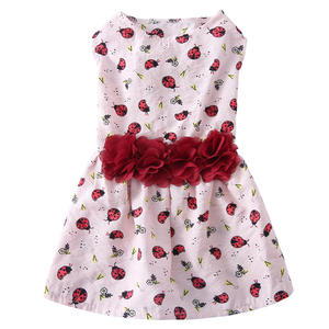 Jupe de robe à fleurs d'été pour animaux de compagnie Style mignon et classique pour chatons et chiots Moderne et décoratif - Product Image 4