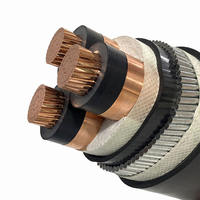 Cable Subterráneo de 3 Núcleos con Certificación CE / UL / IEC / VDE / SAA, Resistente a la Oxidación y Corrosión