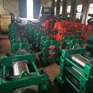 Barras de acero varilla de hierro TMT bar máquinas de fabricación de equipos totalmente automatizados comercio