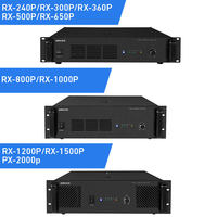 Amplificateur de puissance professionnel 70V 100V système de son Audio 2U haut-parleur PA à canal unique 650W amplificateur de puissance pur pour système PA