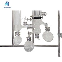 Short Path Molecular Distillation Unit Electric Vacuum Distillation System Pump High Efficiency High Boiling Point Substance