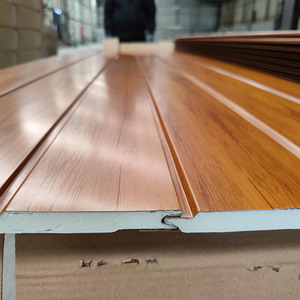 Steel Building Fireproof Metal PU Foam Core Exterior Polyurethane Insulated <strong>Roof</strong> <strong>Sandwich</strong> Wall <strong>Panels</strong> for House - Product Image 4