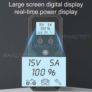 Chargeur de batterie intelligent 12V/24V 10A pour voiture et moto, réparation automatique de la batterie, charge intelligente, affichage numérique LCD - Product Image 3