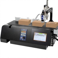 Système d'impression jet d'encre industriel Eurannit XC20E avec convoyeur, cartouche d'encre (1 pouce), hauteur d'impression TIJ 254 mm, Ethernet, 200 ppm
