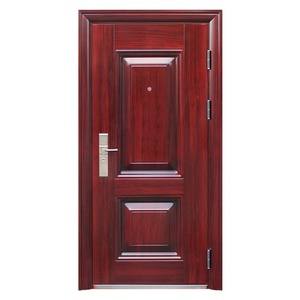 Porta d'Ingresso in Acciaio Antifurto con Design Moderno e Minimalista e Marchio Personalizzabile - Product Image 1