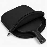 Sac de raquette de pickleball, housse de protection en néoprène pour pagaie 22,5*30cm, étui de protection à fermeture éclair, vente en gros