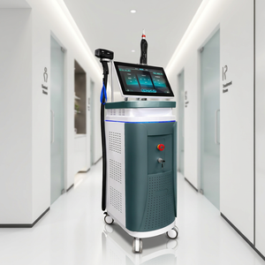 Multi-Wavelength 532/755/808/1064nm Vertical Touch Screen Diode NdYAG Laser Device for Safe Dark Hair Removal Pigment Fading - Product Image 1