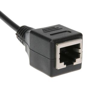 Câble d'extension Ethernet <span class=keywords><strong>RJ45</strong></span> blindé de 30 cm, câble <span class=keywords><strong>RJ45</strong></span> femelle <span class=keywords><strong>Cat</strong></span> <span class=keywords><strong>5</strong></span> Cat5e - Product Image 3