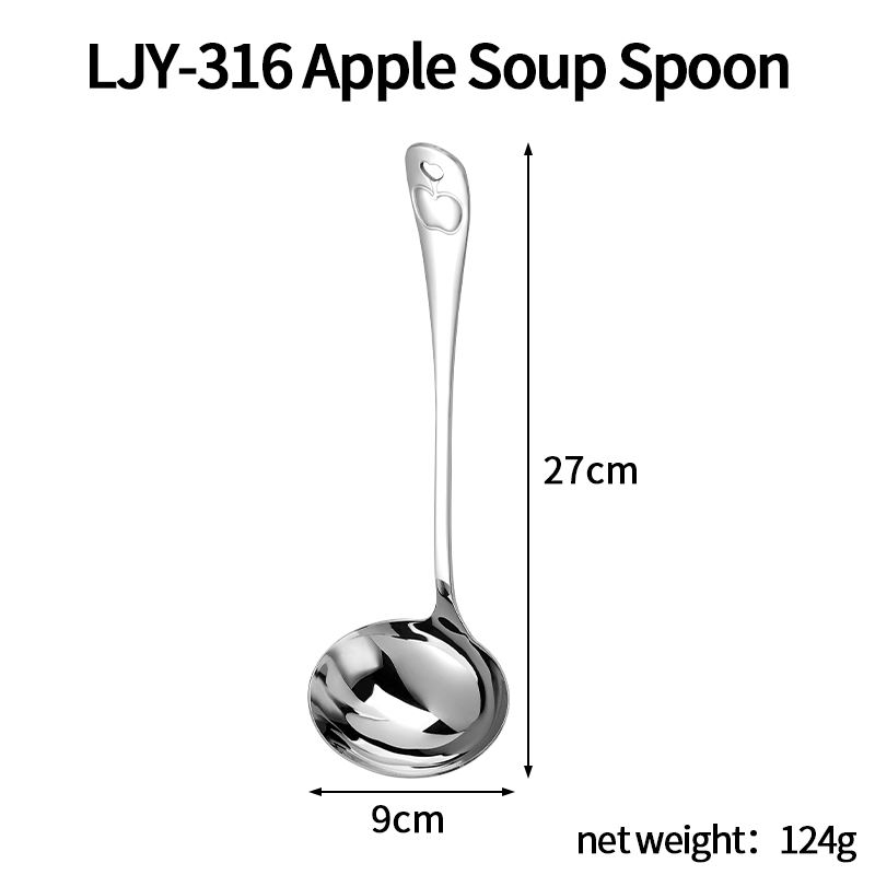 LJY-316Apple Soup Spoon