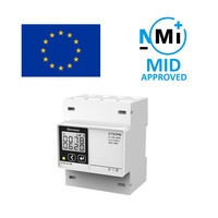 Medidor de Energía Trifásico DTS1946-4P con Pantalla LCD, Montaje en Riel DIN, Medidor de Energía Modbus