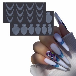 Faux Ongles à Presser 3D en Gel UV Résine ABS à 12 Pointes pour Salon de Manucure – Marque Privée - Product Image 1