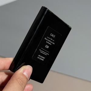 Nueva Paleta de Sombras de Ojos Negra Dorada Resistente al Agua, Cuádruple, con Brillo Perlado, Sistema de Color de Gran Cobertura, Gel de Coloración de 1g, Ligero - Product Image 1