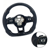 Direkt vom Hersteller Beliebtes Leder-Lenkrad mit geschmiedeter Carbonfaser für Volkswagen Golf 7 7.5 MK7 R GTI GTD GTE Polo GTI