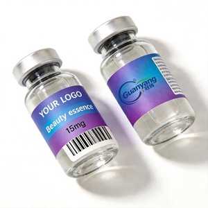 Étiquettes personnalisées pour flacons de peptides holographiques 3ml 5ml 10ml Autocollants en vinyle adhésifs imperméables pour emballages pharmaceutiques médicaux - Product Image 3