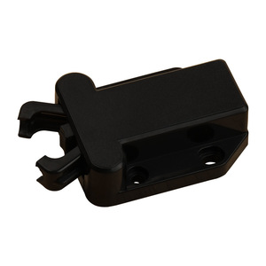 Yuelide <b>Cabinet</b> Door Latch Black Plastic Spring Latch Self Locking For <b>Storage</b> Closet - Product Image 1