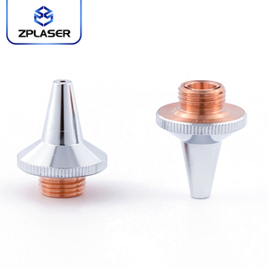 ZPLASER <span class=keywords><strong>M8</strong></span> D15 H19 Boquilla de corte láser de doble capa Piezas de equipos láser para cabezal de corte de tubos 3D - Product Image 5