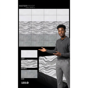 Azulejos de Pared de Cerámica para Baño, Estilo Irakí, 30x60cm, 300x600mm, Diseño Digital 3D, 12x24, Precio de Fábrica, Disponibles en Stock, Mosaico - Product Image 1