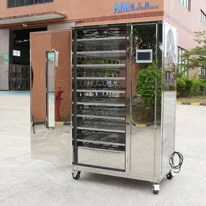 De Voedsel Dehydrator Zijderuppen Poppen Vis Feed Droger Houtskool Briketten Droogoven Machine Voedselverwerking Voor