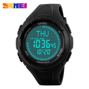 Skmei Outdoor Compass Watch 50m Waterproof Shockproof Men's Sports Running Watch - Product Image 2